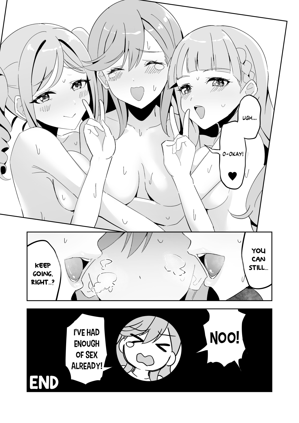 Hentai Manga Comic-A Story About Being Reverse-Raped by Tomate-Read-18